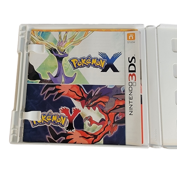 Nintendo 3DS Pokémon Y Case With Inserts Only No Game - Case Only - Picture 4 of 6